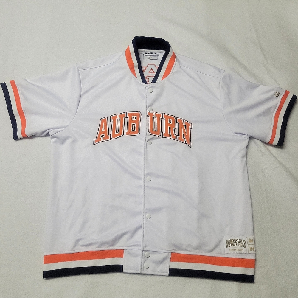 Auburn Tigers Shooting Shirt Retro 84 Basketball Charles Barkley Homefield Sz 2x